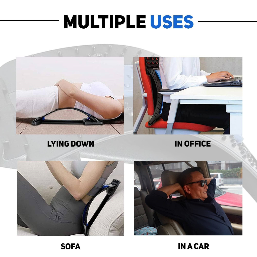 Viral  Alat Terapi Sakit Pinggang Punggung Tulang Belakang Sandaran Lumbar Sp Sandaran Kursi