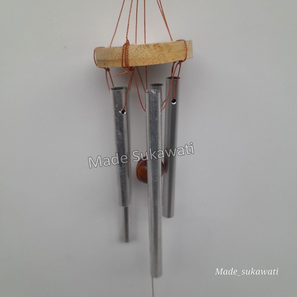 Lonceng aluminium Dolphin krincingan gantungan windchimes