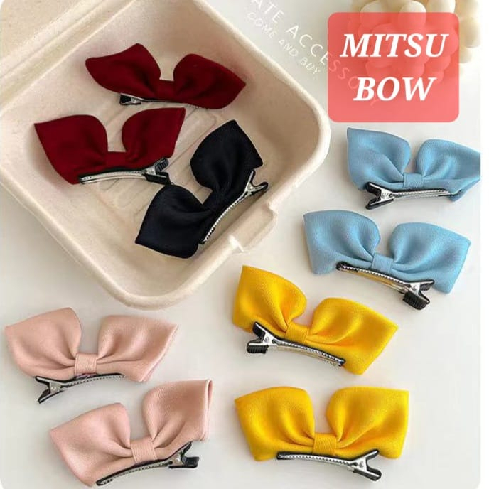 JEPIT RAMBUT MITSU PITA ANAK CEWEK LUCU AKSESORIS FASHION KOREA PERNAK PERNIK IMPORT