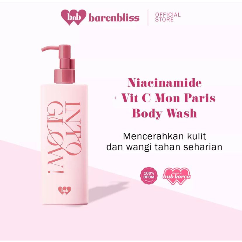 BNB Barenbliss Into Glow Mon Paris Brightening Body Wash