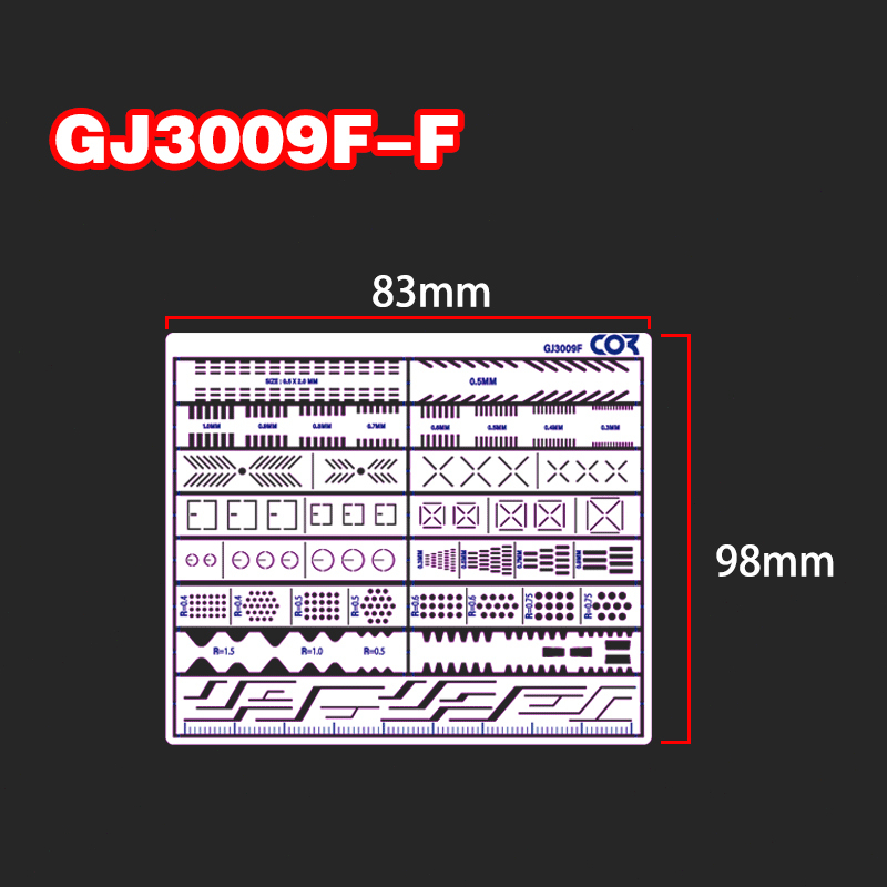 【36in1】Template Panel Line Scribing Model Kit/Panel Line Scribing Gundam