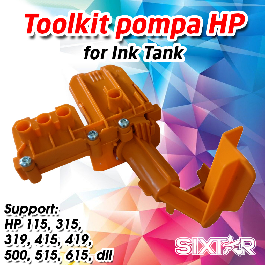 Toolkit Air Purger HP InkTank Smart Tank Pompa Aliran Tinta Printer 115 315 319 415 419 500 515 615