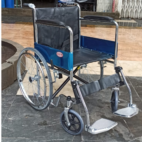 Kursi Roda Lipat (Wheel Chair) Avico Tipe Garuda E2021 Chrome Stainles