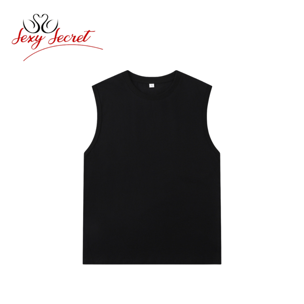 SEXY SECRET SP1005 Singlet Pria Olahraga Gym Fitness Running Squad Lekbong Lengan Buntung Cowok