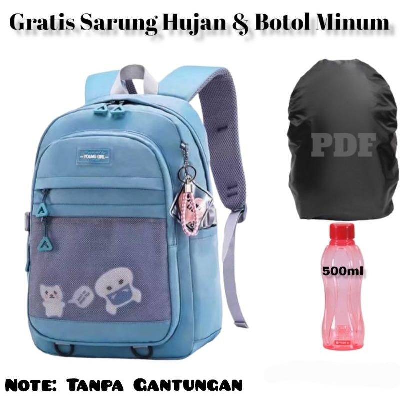 PDF Tas Ransel Anak SD SMP Gratis Raincover Dan Botol Minum Tas Sekolah