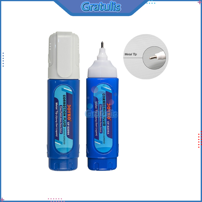 

CORECTION TAPE JOYKO [CF-S209A/1 PCS] / TIPE X CAIR / EX FLUID / TIP EX