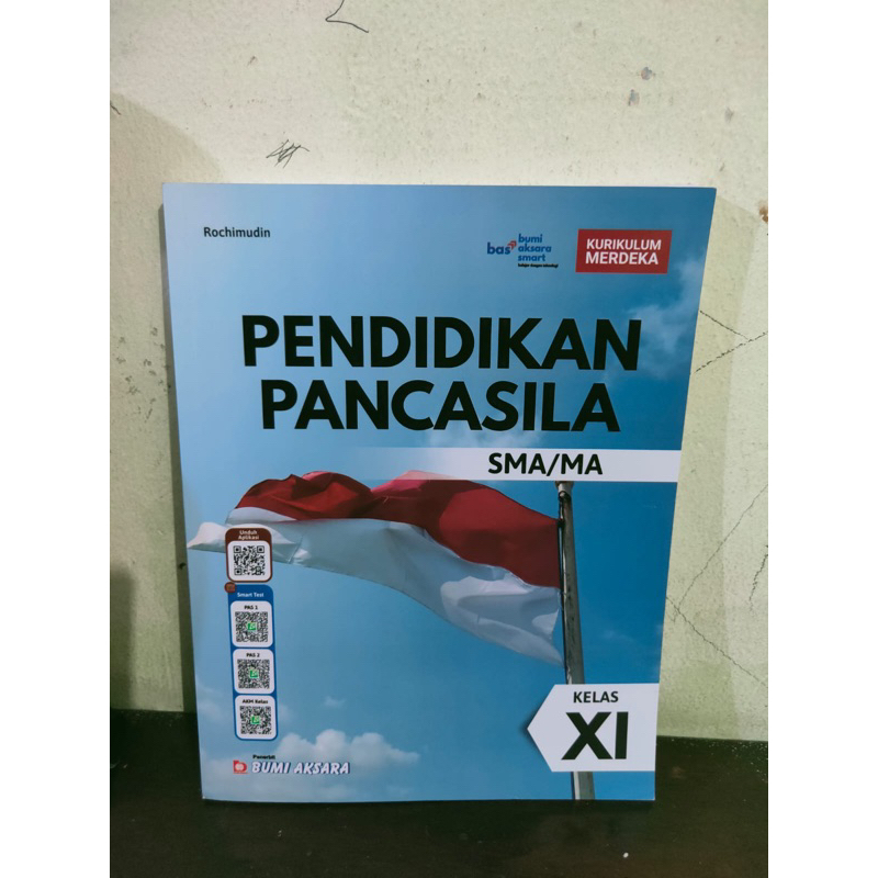 PPKN kelas XI SMA Kumer kurikulum merdeka bumi aksara