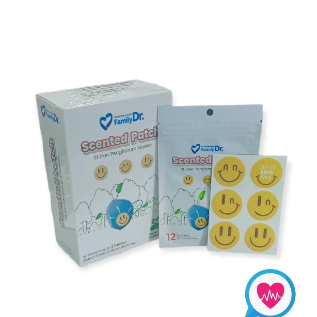 FamilyDr patch masker aroma therapy papermint + Eucalyptus sticker