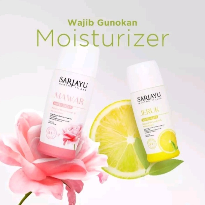 SARIAYU MOISTURIZER PELEMBAB WAJAH JERUK DAN MAWAR 35ML