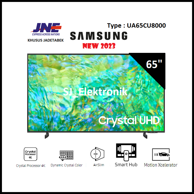 LED TV Samsung 65CU8000 - 65 Inch UA65CU8000 Smart TV Crystal UHD 4K