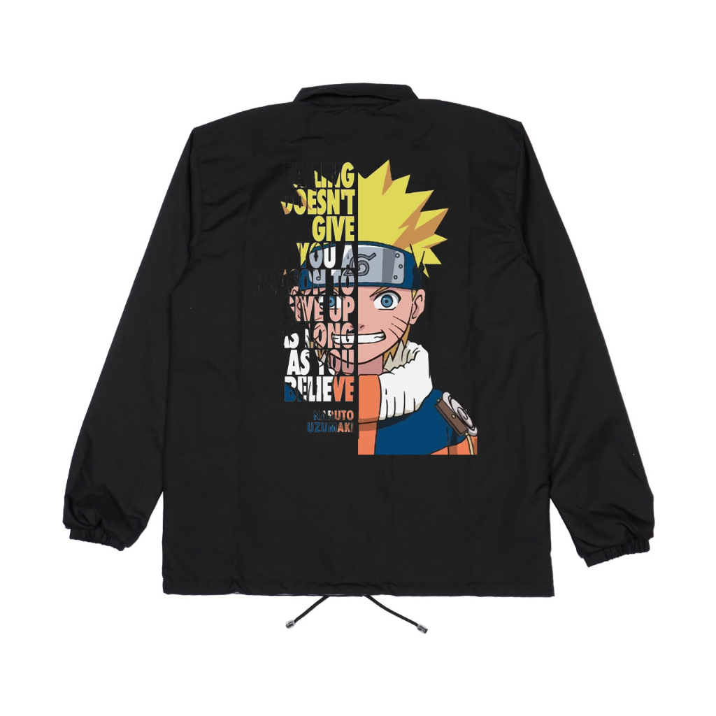 Afterrisen Jaket Coach Anime Naruto Uzumaki