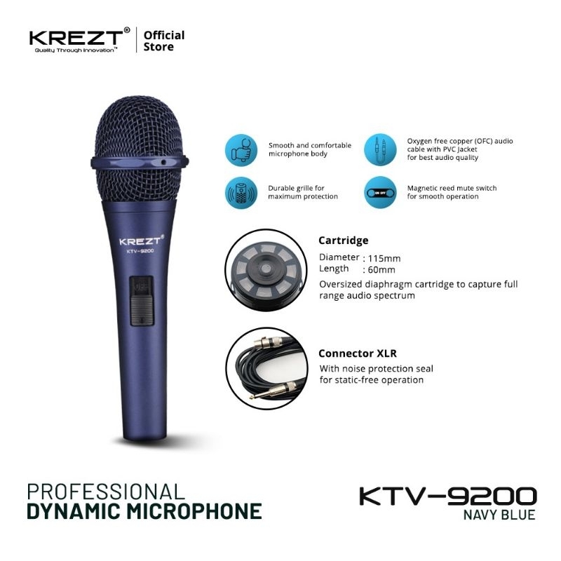 Mic kabel KREZT KTV9200 | KREZT KTV-9200