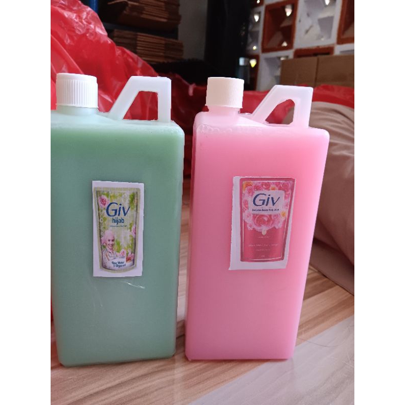 PROMO..!!! SABUN CAIR REPACK GIVe 1LITER