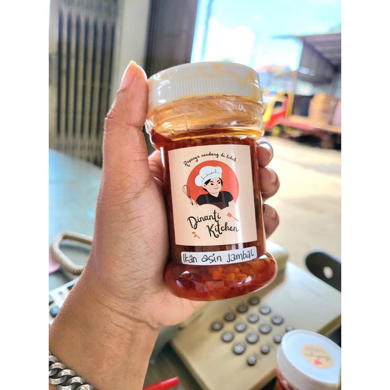 

sambel ikan asin jambal by dinanti kitchen berat 140gr