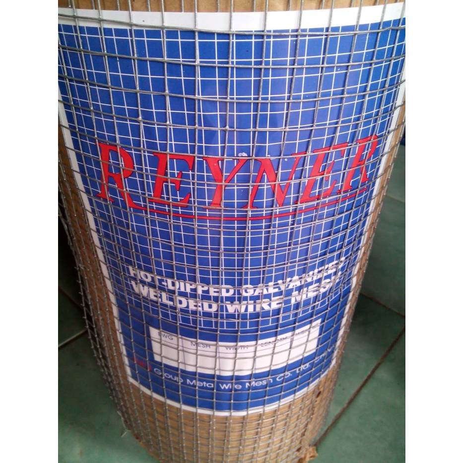 Kawat Loket Galvanis Kawat Kandang Galvanis Anti Karat 1Rol Berat 14 kilo Kawat Loket Galvanis 1/4" 