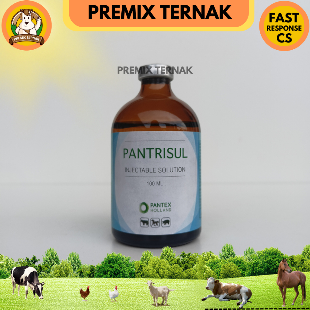 PANTRISUL 100 ml - Pantex Holland Pantrisul 100 ml - Mirip Colibact Inj