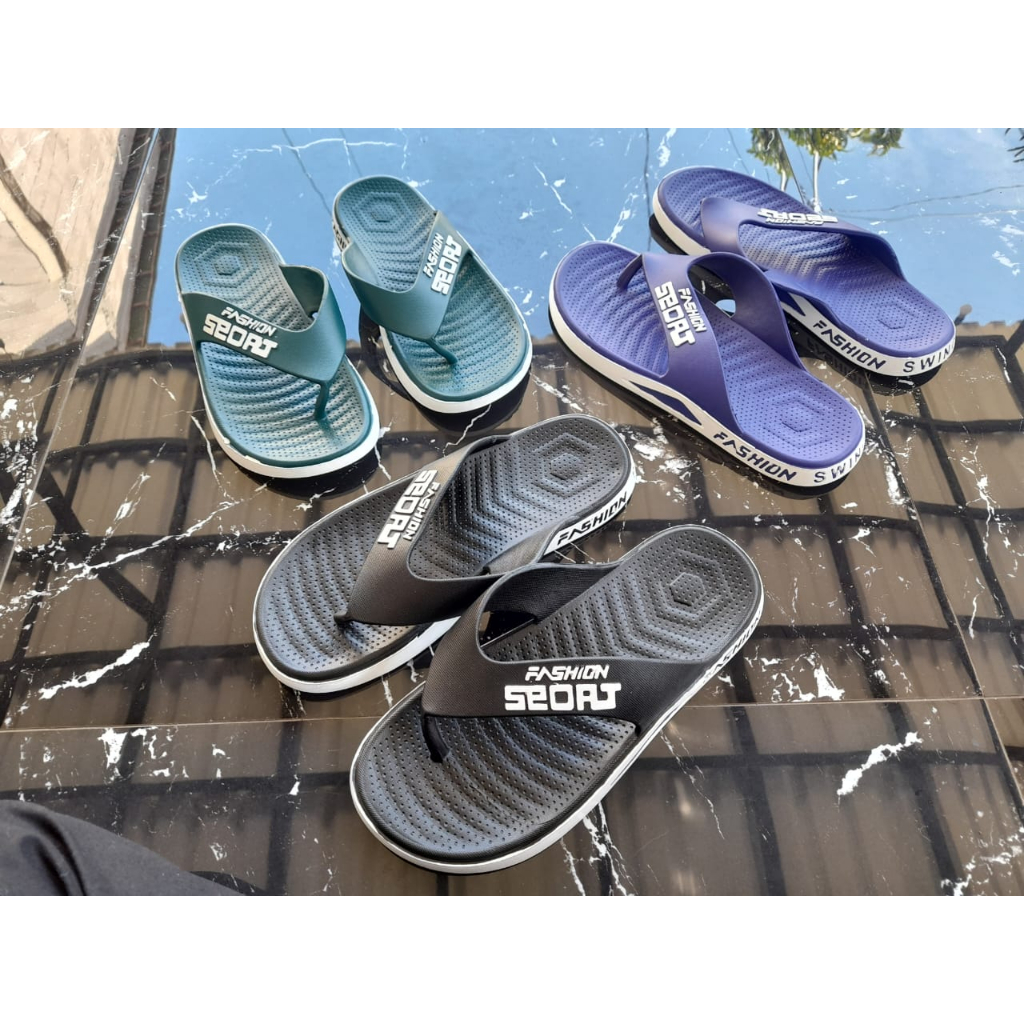 sandal jepit karet cowo import sandal jepit pria murah