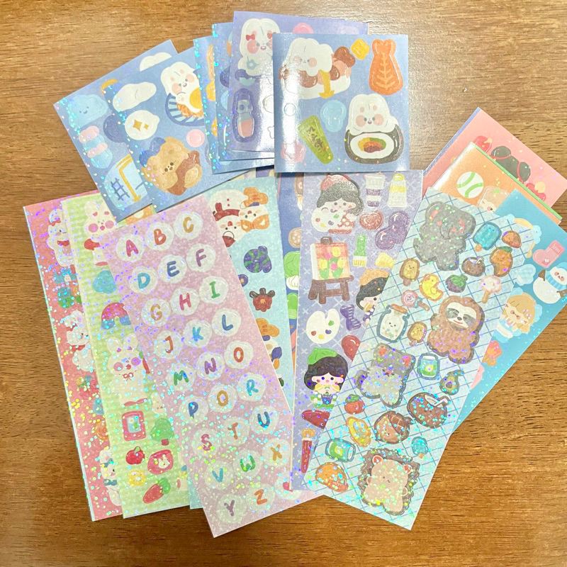 

[min order 10ribu] STICKER DECO STIKER JOURNAL STICKER DEKORASI Sticker jurnal journaling bullet journal bujo / sticker viral