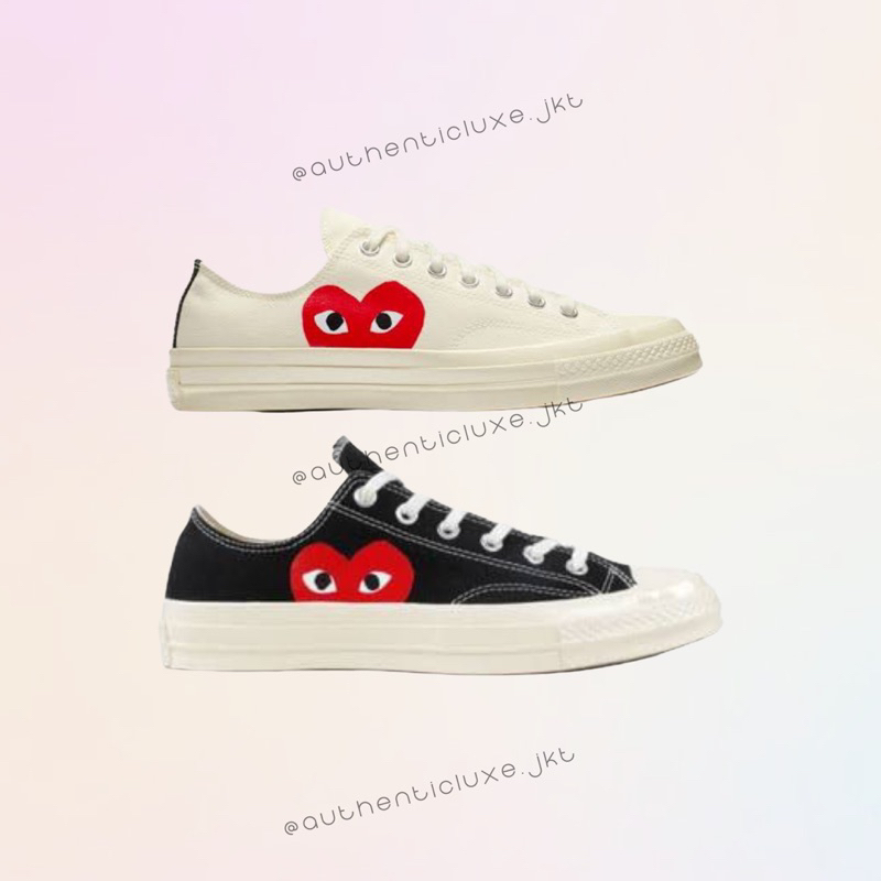 [PO] CONVRS CDG PLAY CHUCK 70 SNEAKERS