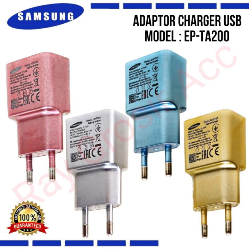 Batok cas Kepala Charger LED Adaptor Samsung S6 / Note 4 2A 1 Usb Android 2 Ampere