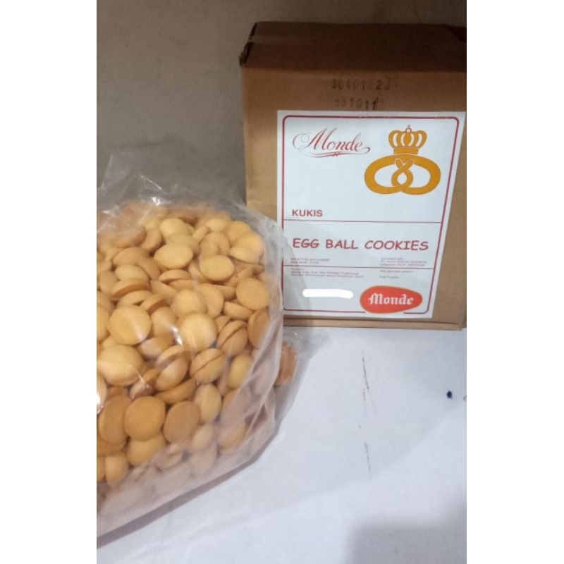 

Monde Egg Ball Cookies 250 Gr Thaurus Shop