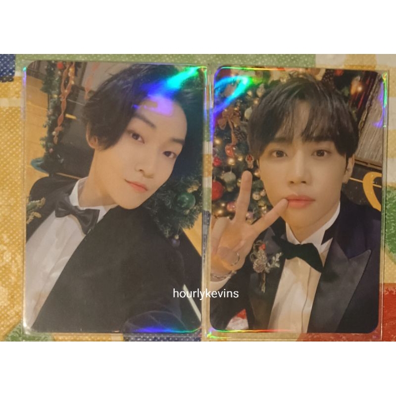 The Boyz Kevin Sunwoo Photocard - Keyring Christmassy PC only
