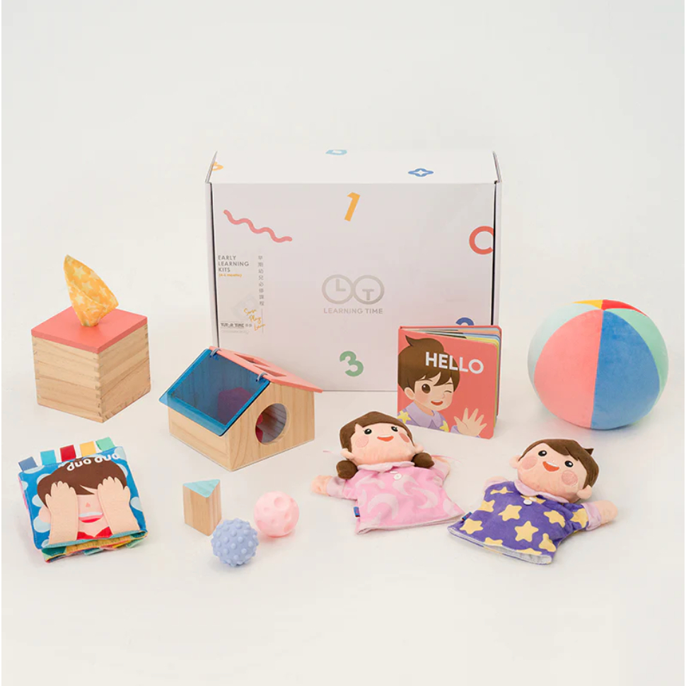 Learning Time Early Learning Kits Usia 4-6 Months - Mainan Edukasi Anak Early Learning Kits Usia 4-6 bulan