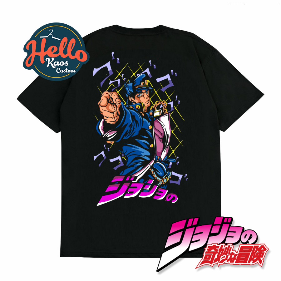 Kaos Baju Tshirt Anime Kartun Jojo's Bizarre Adventure