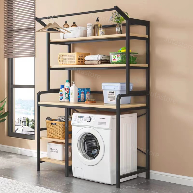 juraganseller56 - Rak Mesin Cuci 3 Susun Stainless Steel Rak Sabun, Shampoo, Detergen