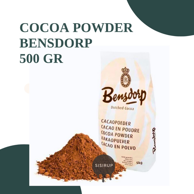 Cocoa BENSDORP 500 GR / Coklat Bensdorp / Chocolate Bensdrop / Minuman Coklat