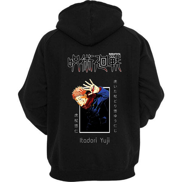 Afterrisen Hoodie Anime Jujutsu Kaisen Yuji Itadori