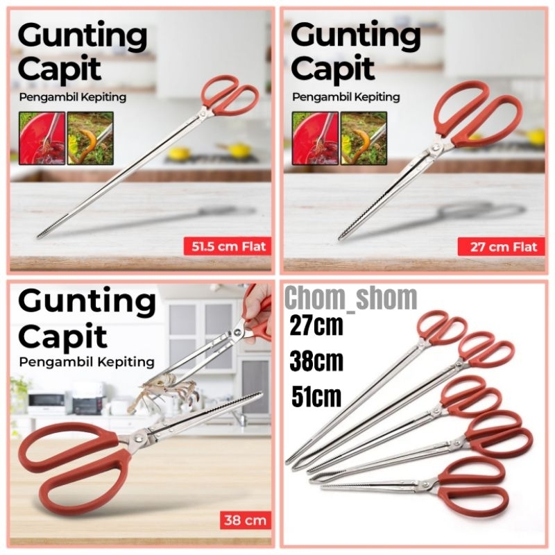 capitan belut/capitan kepiting/gunting capit belut/gunting capit kepiting panjang