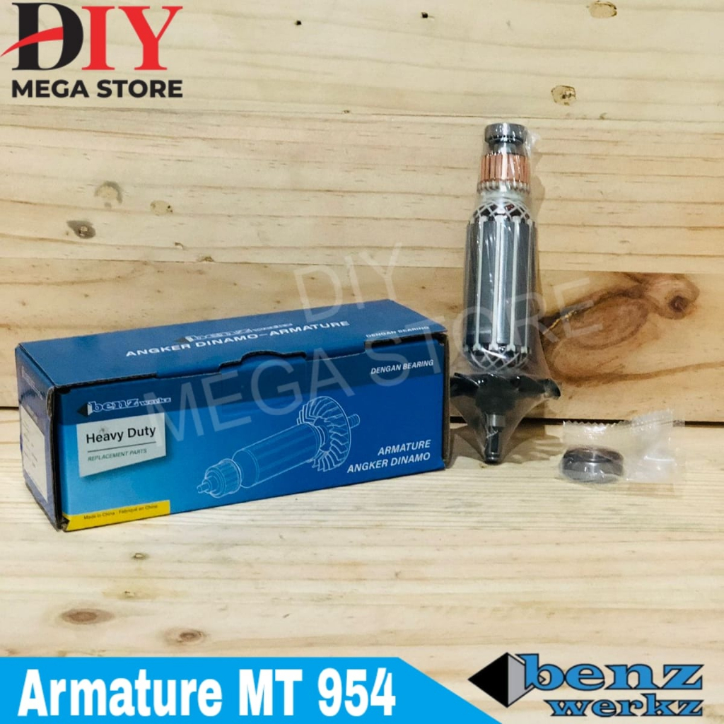 Armature benz angker dinamo mesin gerinda tangan maktec MT 954 MT-954 Angker / Armature gerinda tang