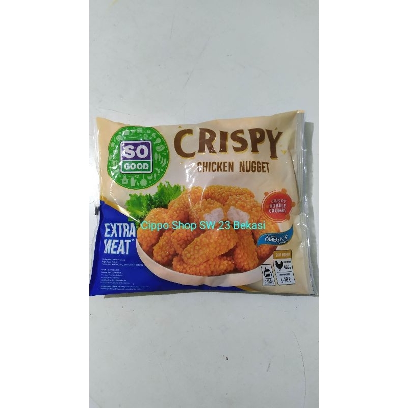 

Chicken Nuggets CRISPY SO GOOD 400 gram