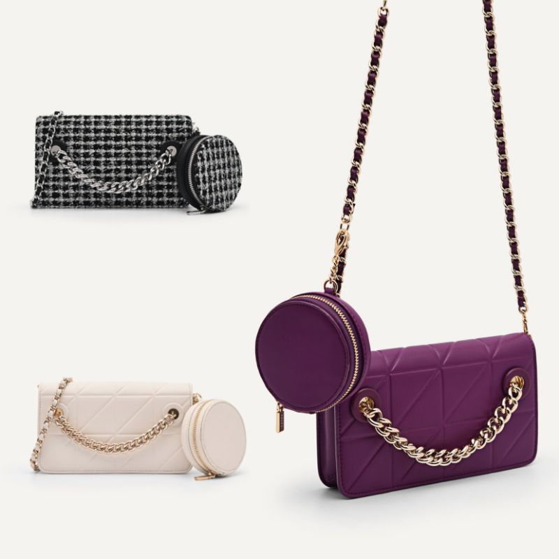 Tas PEDRO Phone Pouch With Chain Handle Set Box