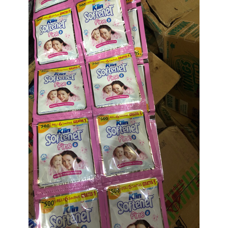 SOKLIN Softener Renteng isi 12 sachet