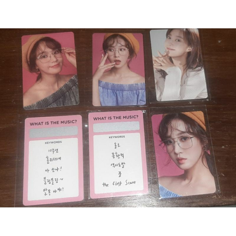 PHOTOCARD YURI SET SG SNSD OHGG 2020