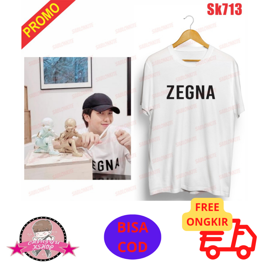 (SK713) BAJU KAOS BTS RM KIM NAMJOON ZENA