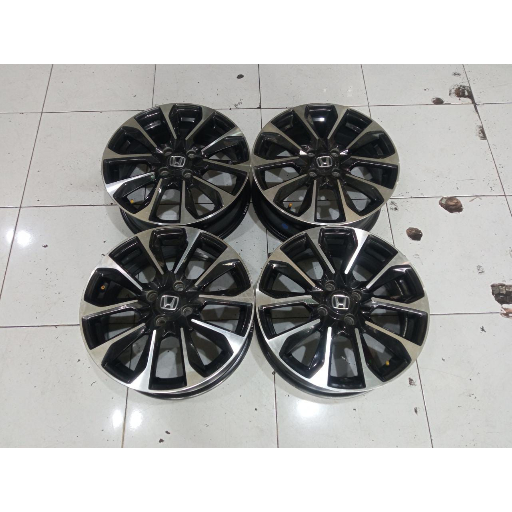 Velg Second Rep Copotan Honda Ring 16 lebar 6 Baut 4x100 Cocok Buat Mobil City Mobilio Freed Dll