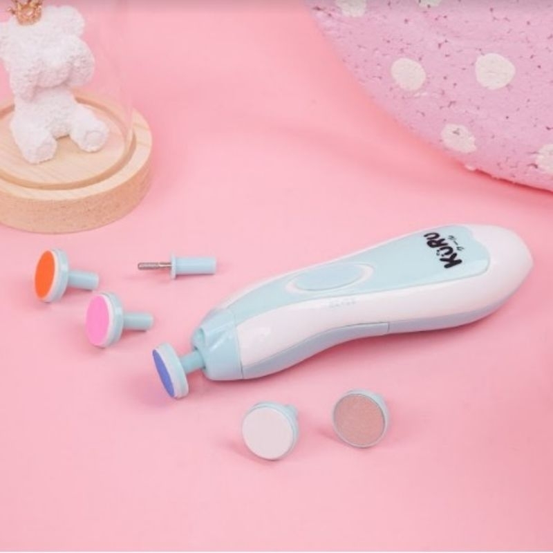 kuru Baby Nail Trimmer Electric | Alat Kikir Gunting Kuku Bayi Gunting Elektrik