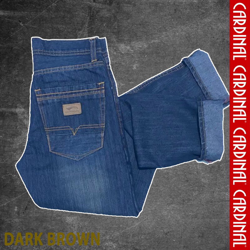 Celana Panjang Pria Jeans Cardinal Original // Celana Cardinal Jeans Pria // Celana Pria Cod FAMILY JEANS