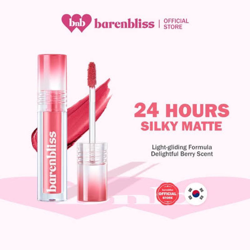 BNB BERRY MAKES COMFORT LIP MATTE / BARENBLISS LIP CREAM / BNB LIP CREAM / BARENBLISS LIP MATTE / BN