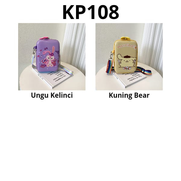 MIKADO - KP108 TAS ANAK PEREMPUAN TAS SELEMPANG ANAK TAS BAHU ANAK SLING BAG HARD CASE