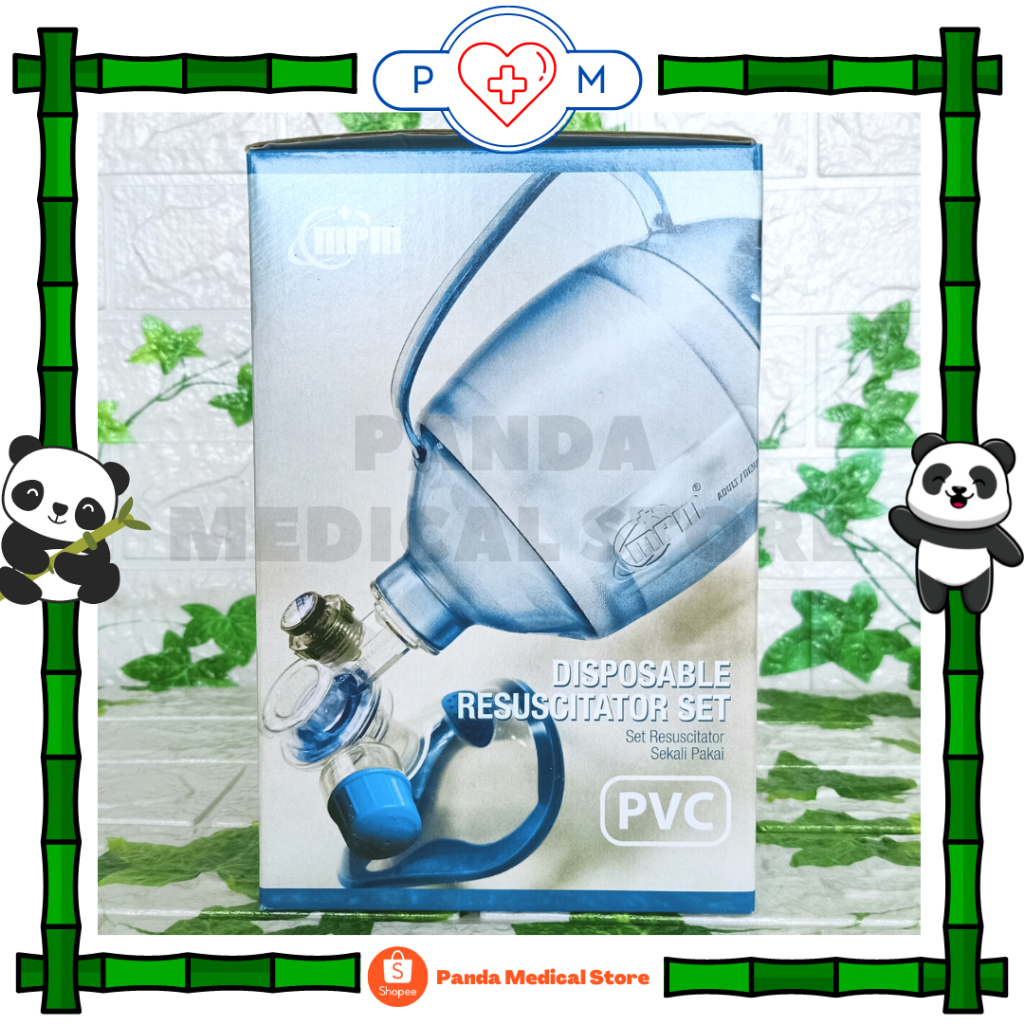 Resusitator / Disposable Resuscitator Set / Ambu Bag / AmbuBag PVC Anak / Child MPM