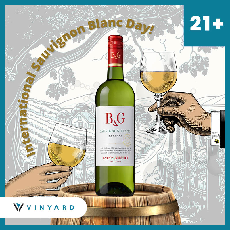 B&amp;G Sauvignon Blanc Reserve 750 Ml ( Original &amp; Resmi By Vinyard )