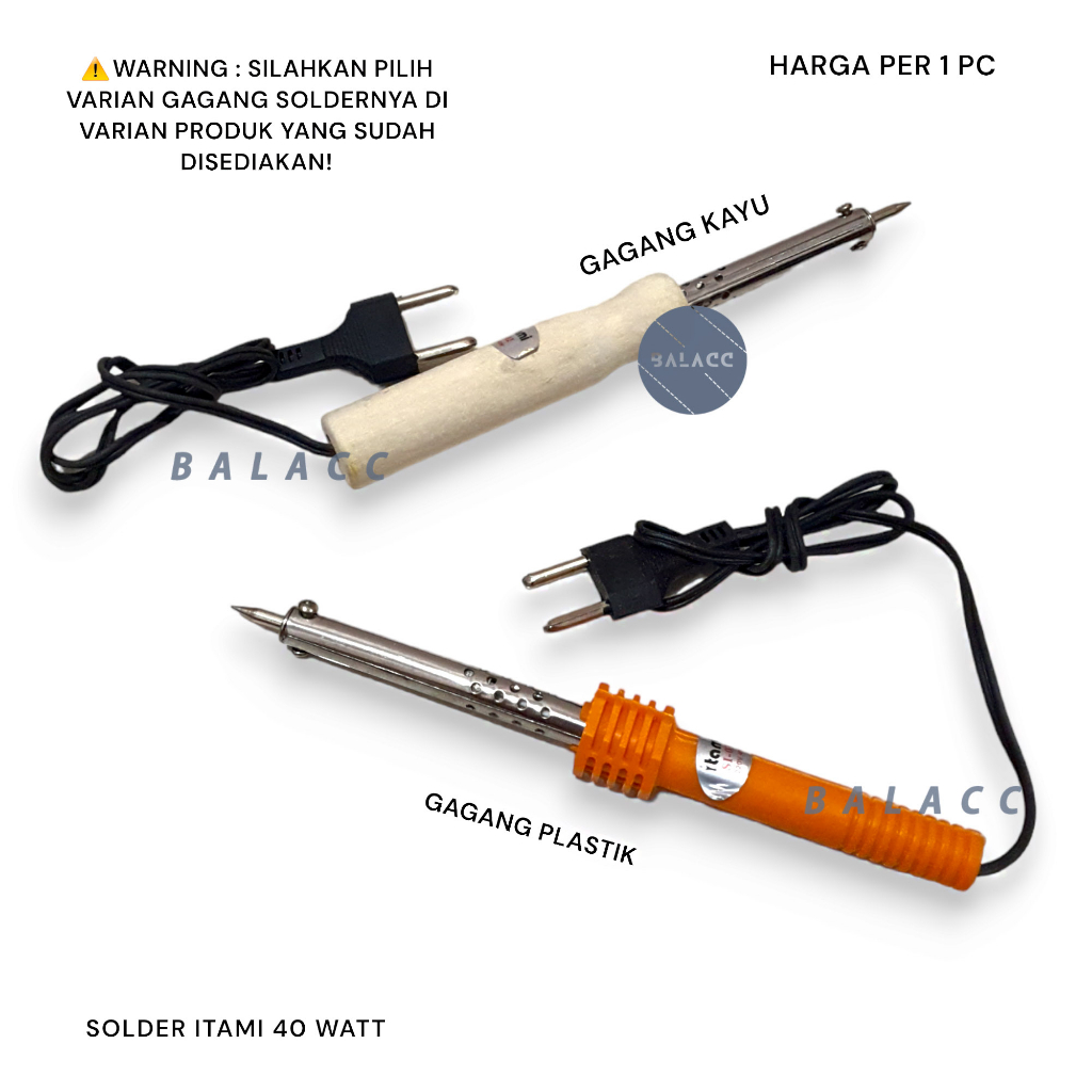 SOLDER 40 WATT ITAMI SOLDERING IRON Solder 40w Itami