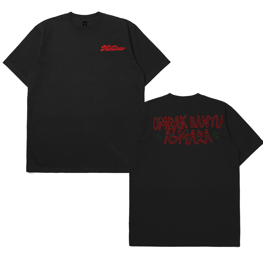 T-shirt Band The Panturas Ombak Banyu Asmara Red