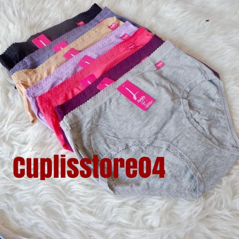 6biji CELANA DALAM LYDYLY L005 CELANA DALAM WANITA LYDYLY  KARET RENDA