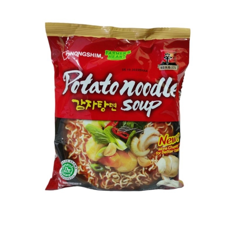 

Nongshim Potato Noodle 110 gr | Nongshim Halal | Mie Nongshim
