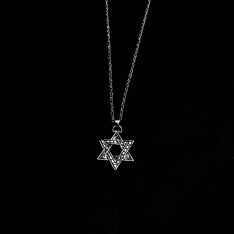 Kalung Rantai | Pentagram | Kalung Pria | Kalung Wanita